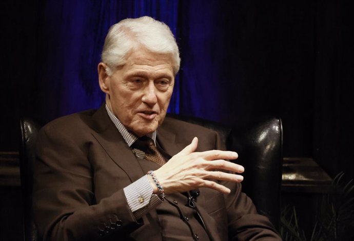 Archivo - El expresidente estadounidense Bill Clinton