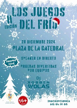 Cartel de 'Los Juegos del Frío'.