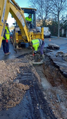 Averías mantienen sin agua a las calles de Madrona y Donantes de sangre de Segovia