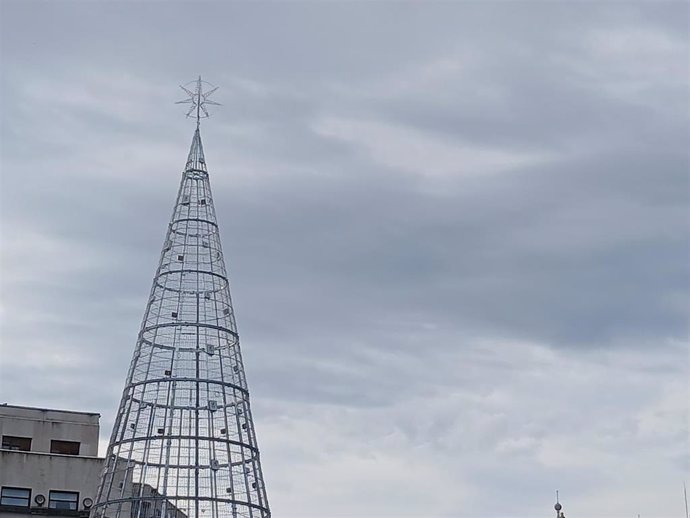 Cielo muy nuboso en Bilbao