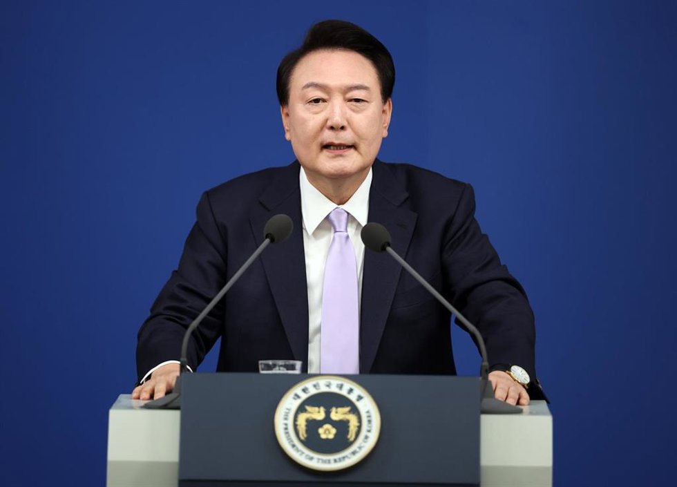 Archivo - El presidente de Corea del Sur, Yoon Suk Yeol.