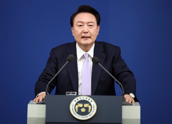 Archivo - Arxivo - El president de Corea del Sud, Yoon Suk Yeol.