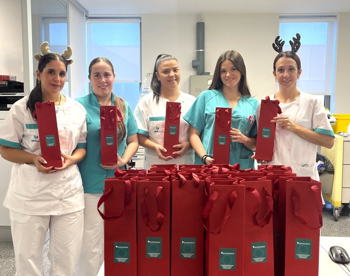 Detalle de Navidad del Hospital QuironSalud a sus pacientes. 