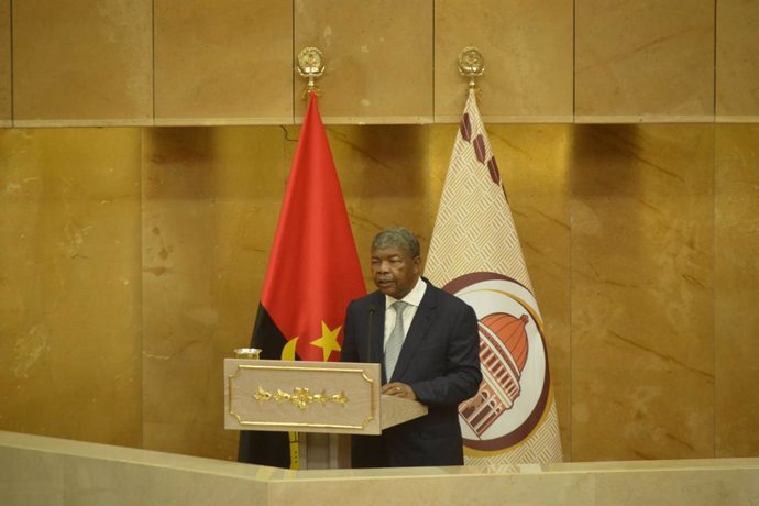 Archivo - El presidente de Angola, Joao Lourenco