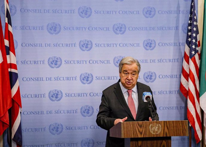 El secretario general de la ONU, António Guterres