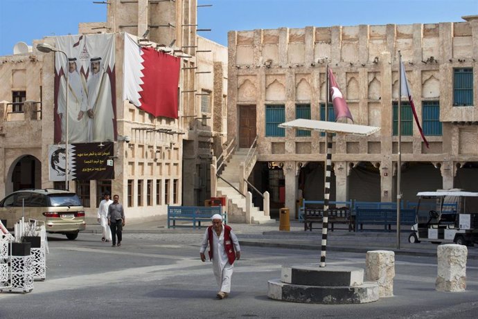 Archivo - Mercado de Souq Waqif, en el centro de Doha, Qatar.