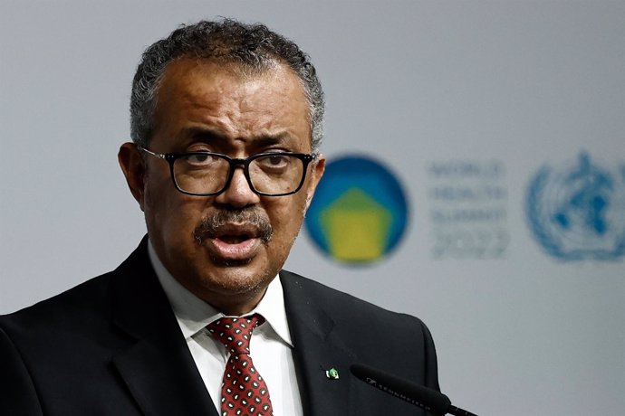 Archivo - Imagen de archivo del director general de la Organización Mundial de la Salud (OMS), Tedros Adhanom Ghebreyesus.