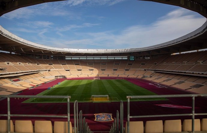 Archivo - Estadio de la Cartuja, en Sevilla.