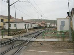 Pasos a nivel en Alar del Rey (Palencia)