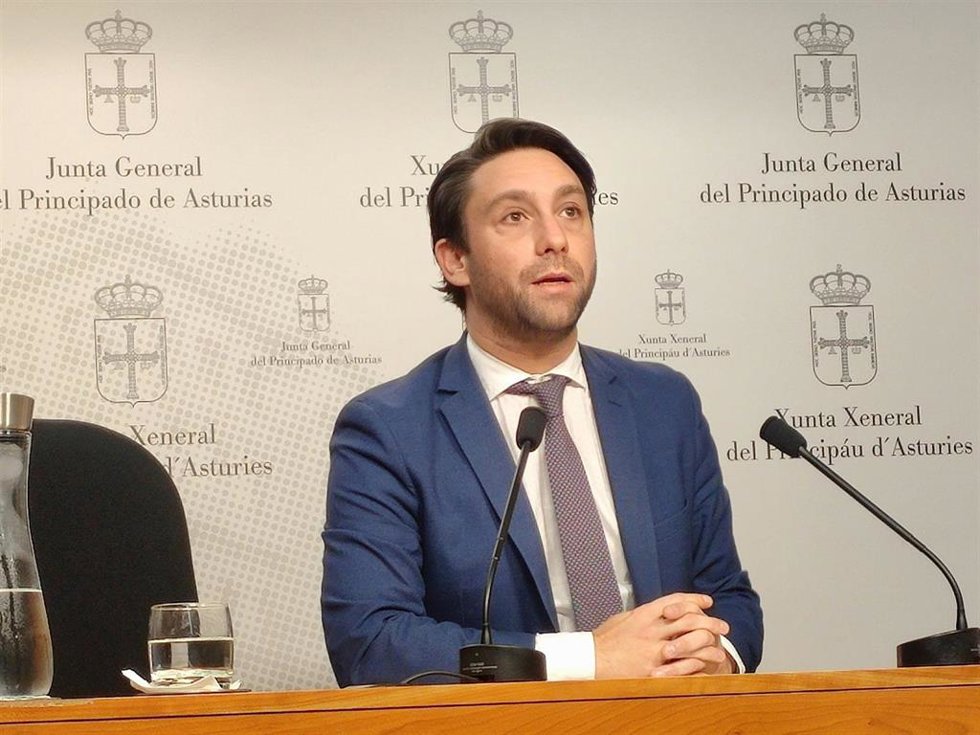 El diputado del PP en la Junta General del Principado, Andrés Ruiz