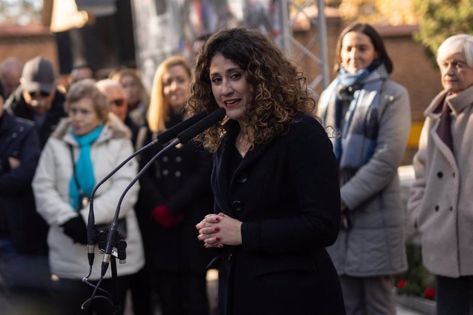 La concejala en el Ayuntamiento de Madrid, Enma López, en Madrid (España). 