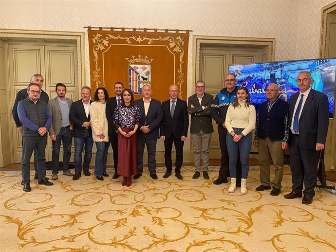 Presentación de la cabalgata de Reyes de Salamanca.