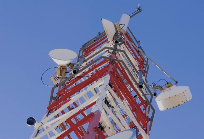 Una de las antenas que se instalarán para mejorar la conectividad en Baleares.