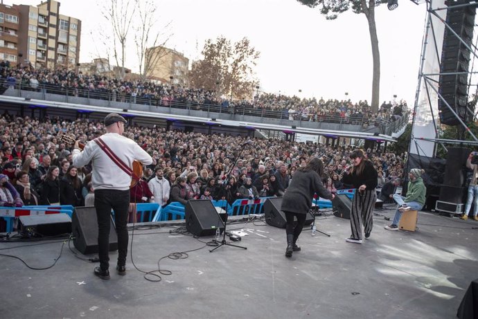 Concierto solidario 'Albacete X Letur' en solidaridad con los afectados de la DANA en Letur, en la Caseta de Los Jardinillos, Albacete.