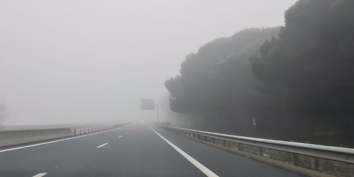 Nieblas densas y persistentes mantienen en aviso a 14 provincias, mientras que Cádiz registrará fuertes vientos