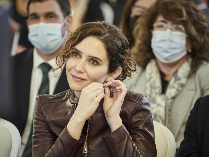 Archivo - La presidenta de la Comunidad de Madrid, Isabel Díaz Ayuso  