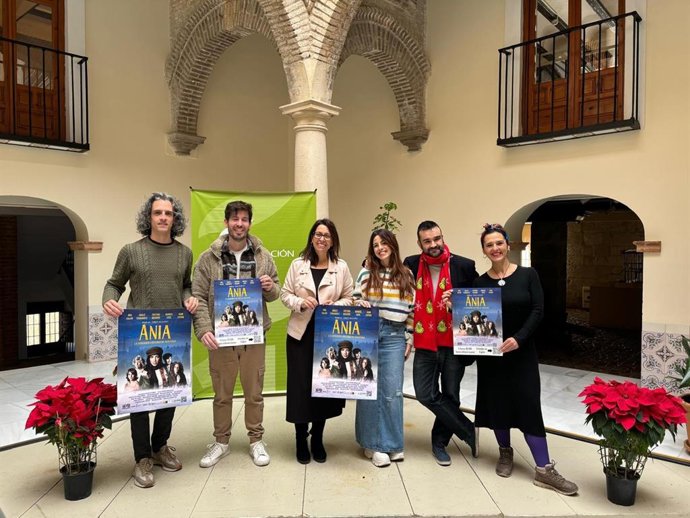 Presentación en Jaén del musical 'Ania, la verdadera historia de Anastasia'.