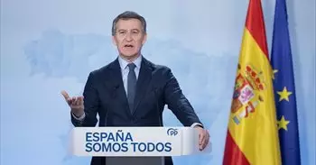 Feijóo dice que el PP ha "coincidido" con Junts en votaciones pero recalca que no acepta "chantajes" como Sánchez