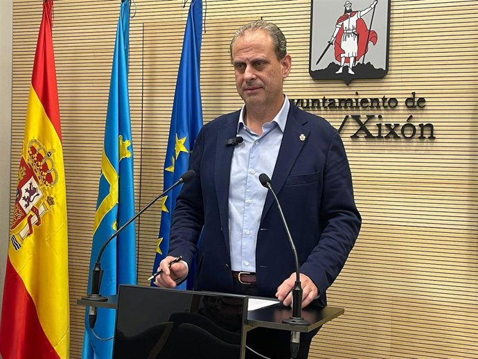 El concejal socialista en el Ayuntamiento de Gijón, Tino Vaquero