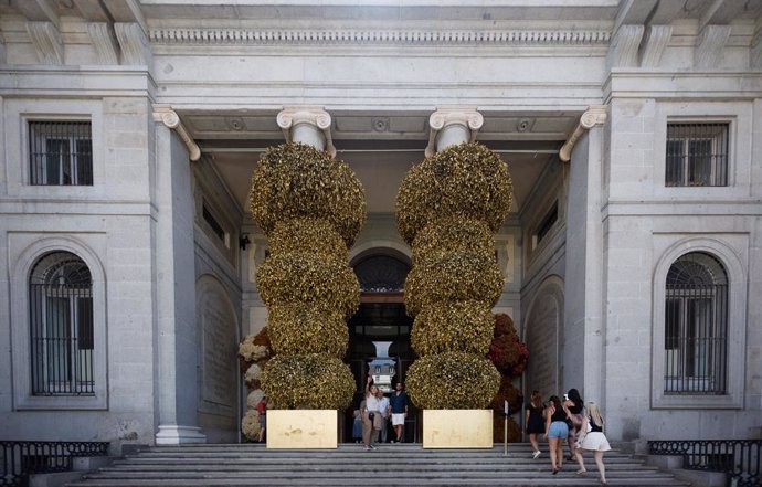 Archivo - Entrada, puerta de Goya, del Museo del Prado, a 8 de septiembre, en Madrid (España). El Museo Nacional del Prado fue inaugurado en 1819 y a lo largo de su historia centenaria, ha cumplido con la alta misión de conservar, exponer y enriquecer el 