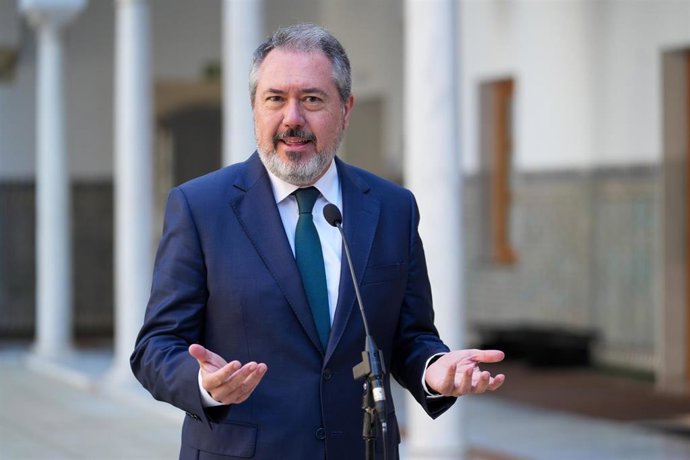 El secretario general del PSOE-A, Juan Espadas, en una imagen de archivo.