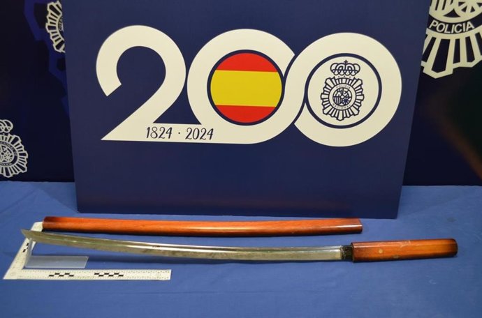 Detenido en Valladolid por tentativa de homicido sobre otro armado con una katana.