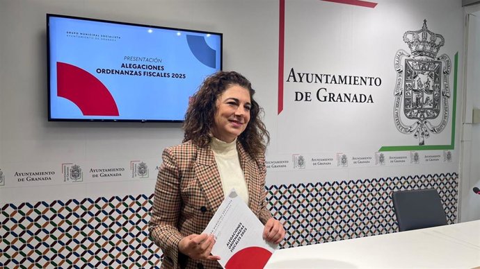 La concejal del PSOE en el Ayuntamiento de Granada Raquel Ruz.