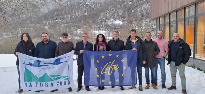 Participantes en la reunión del proyecto LIFE Coexistencia entre Humanos y Osos en León.