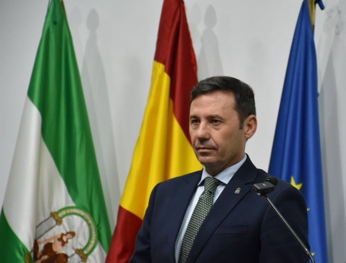 El subdelegado de la Junta de Andalucía en el Campo de Gibraltar, Javier Ros.