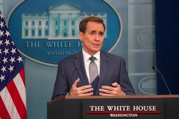 El portavoz de Seguridad Nacional estadounidense, John Kirby