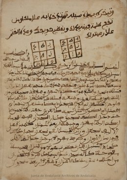 Archivos y documentos históricos de Andalucía.