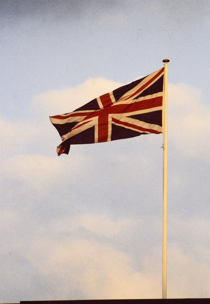 Archivo - Bandera de Reino Unido.