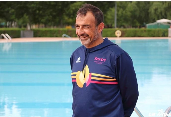Juantxo Gracia de la Federación de Triatlon