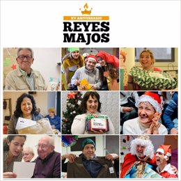 Proyecto social navideño 'Reyes Majos'.