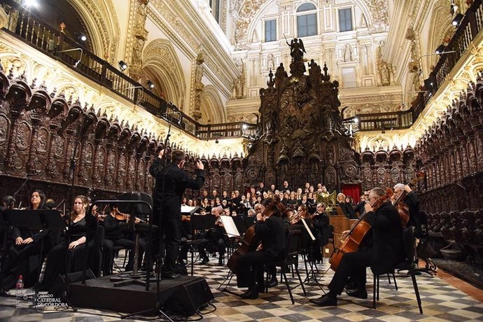 Misa de Réquiem en la Catedral de Córdoba.