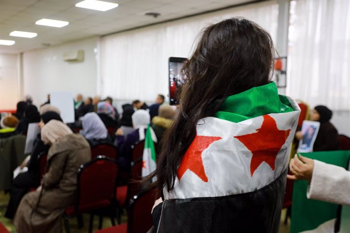 December 27, 2024: Gaziantep, Turkiye. 27 December 2024. Members of the Syrian community in the Turkish southern city of Gaziantep gather to remember their missing relatives taken in the Syrian State custody. Despite the opening of prisons by opposition f