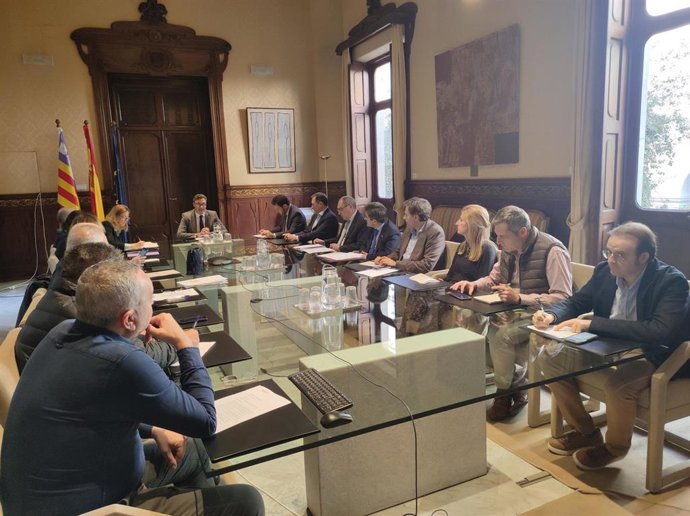 Imagen de la última reunión del Consejo Asesor Fiscal de Baleares, el pasado día 5 de diciembre.