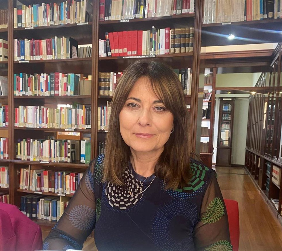 La abogada Flor Carrasco, recientemente elegida decana de la Abogacía de Málaga en 2024.