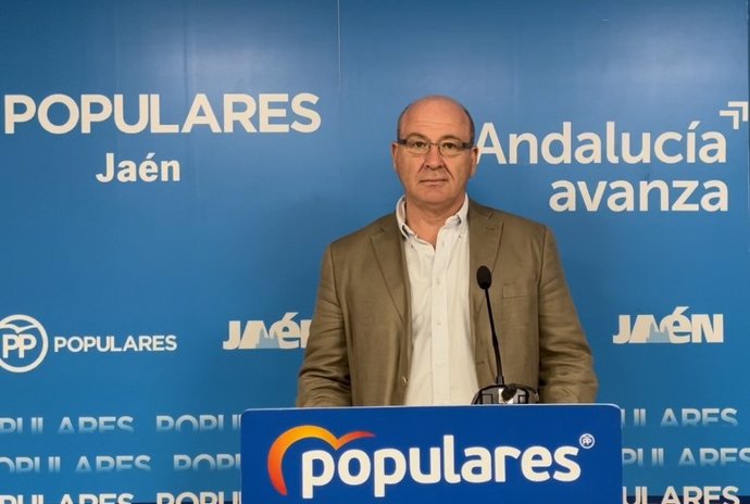 Archivo - El senador por el PP de Jaén Javier Márquez.