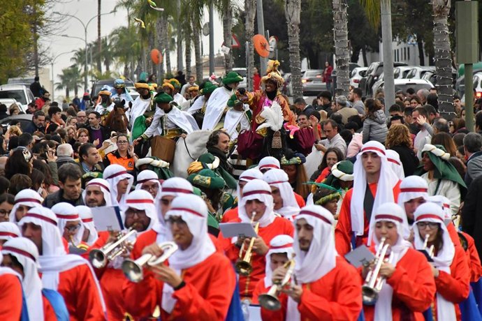 Archivo - Acogida al Heraldo Real en 2024.