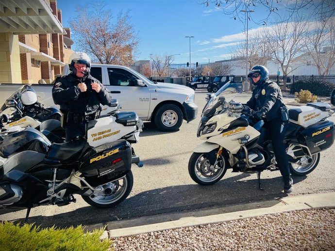 Agentes de la Policía de Grand Junction, en Colorado, Estados Unidos