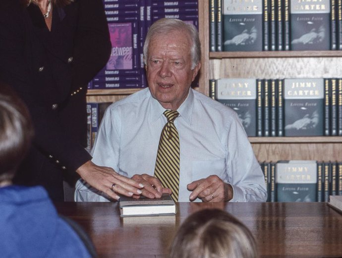 Archivo - Arxivo - L'ex-president d'Estats Units Jimmy Carter