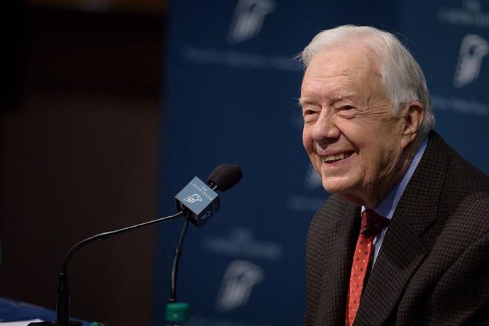 El expresidente estadounidense Jimmy Carter (archivo)