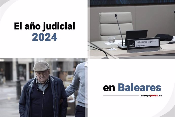 Las ramificaciones baleares del caso Koldo y la repetición del juicio a Pau Rigo han sido dos de los temás más destacados de la crónica judicial de este año.