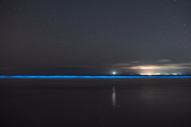 Vista del Mar de Ardora en la playa de Carnota, a 7 de agosto de 2024, en Carnota, A Coruña, Galicia (España). 