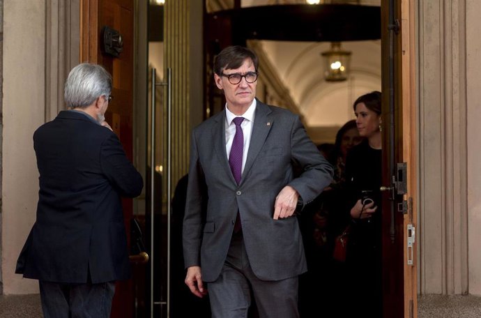 El presidente de la Generalitat de Catalunya, Salvador Illa.