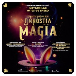 Archivo - El festival 'Donostia vive la magia' volverá a reunir a "los mejores magos del mundo" en San Sebastián 