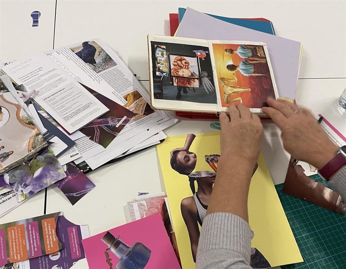 Collage con Emmanuel Lafont y Carolina Aran