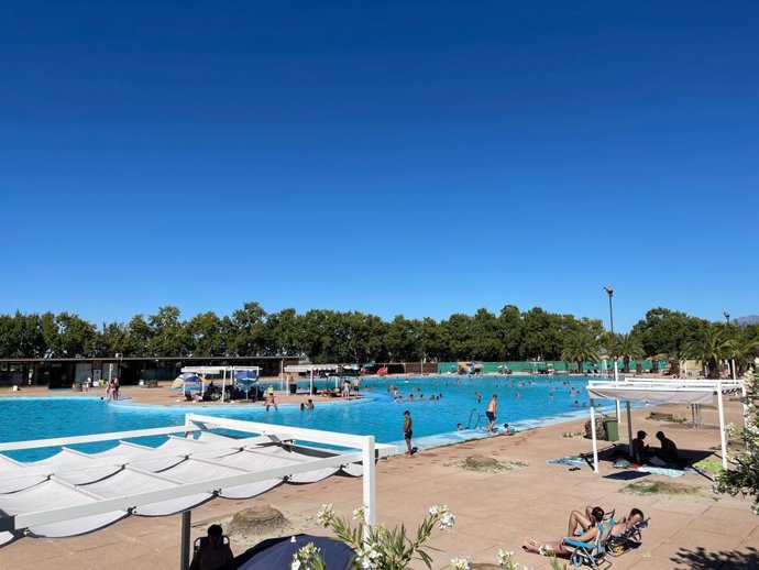 Piscina de Las Fuentezuelas, en una imagen de archivo.