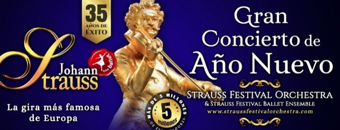 El Palacio Euskalduna de Bilbao celebrará el próximo sábado, 4 de enero, su 'Gran Concierto de año nuevo'